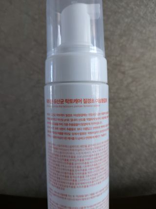 MF프리 [닥터문] 유산균 락토케어 질경초 여성청결제 200ml (폼타입) — 5점을 준 리뷰어가 2022년 6월 올린 사용 사진