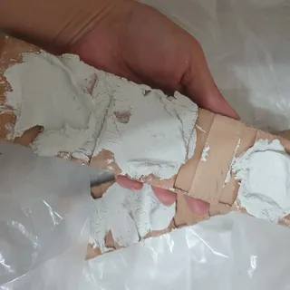 [신흥산업] 붙이는 벽돌 황토 파벽돌 230mm 45장,  욕실 인테리어 실내장식 셀프인테리어 — 5점을 준 리뷰어가 2023년 6월 올린 사용 사진