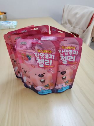 [팔도] 잔망루피젤리 믹스베리맛 42g 8개 — 5점을 준 리뷰어가 2022년 1월 올린 사용 사진