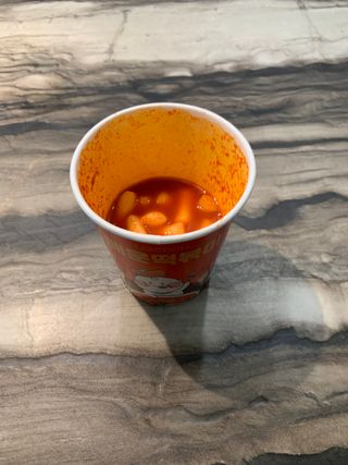 유비쿡 컵떡볶이 매운컵떡볶이2개/ 짜장컵떡볶이 2개  총 4개세트 — 4점을 준 리뷰어가 2021년 3월 올린 사용 사진