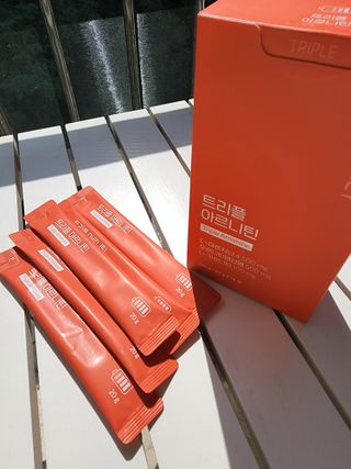 오늘도 트리플아르니틴 — 5점을 준 리뷰어가 2022년 8월 올린 사용 사진