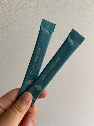 클린24시간 슬림앤유산균 1박스 (3.5g X 15포) — 5점을 준 리뷰어가 2023년 6월 올린 사용 사진