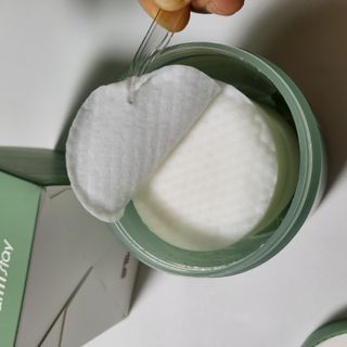 팜스테이 티트리 바이옴 카밍 토너 패드 — 5점을 준 리뷰어가 2022년 12월 올린 사용 사진