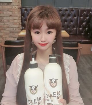 [과일나라] 대용량 밀크퐁당 바디로션+바디워시 2종 — 5점을 준 리뷰어가 2021년 10월 올린 사용 사진