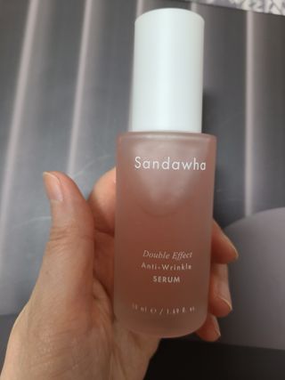 산다화 더블 이펙트 안티 링클 세럼 50ml — 5점을 준 리뷰어가 2022년 10월 올린 사용 사진