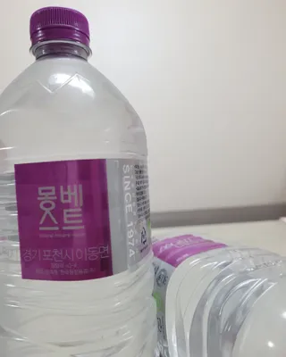 몽베스트 MONTBEST 1L 12입 — 5점을 준 리뷰어가 2022년 2월 올린 사용 사진