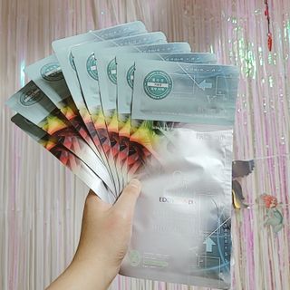 애디팬더 바이오시트앰플 기능성 마스크팩 — 5점을 준 리뷰어가 2021년 5월 올린 사용 사진
