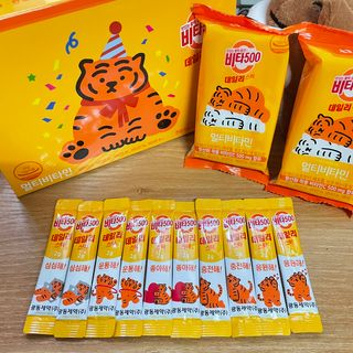 광동생활건강 [광동] 비타 500 데일리 스틱 VB, VC를 함유한 멀티비타민 30포+30포 — 5점을 준 리뷰어가 2022년 7월 올린 사용 사진