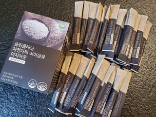 슬림플래닛 차전자피 식이섬유 이지아웃 — 5점을 준 리뷰어가 2021년 3월 올린 사용 사진