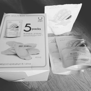 딜라이트 프로젝트 쫀득한 망고말랭이 5입 기획상품 — 5점을 준 리뷰어가 2021년 6월 올린 사용 사진