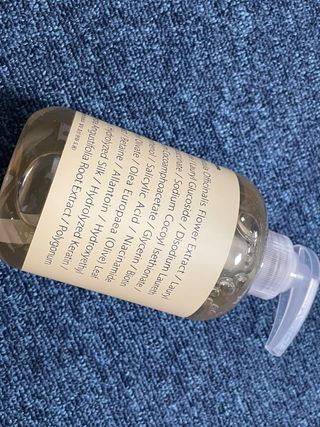 빅그린 니치 퍼퓸 바이옴바디워시 500ml(상탈, 블랙베리&베이, 블랑쉐 3종 중 택1) — 5점을 준 리뷰어가 2022년 8월 올린 사용 사진