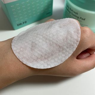 닥터에프파이브 데일리 리프레쉬 필링 토닝 패드 60매 — 4점을 준 리뷰어가 2022년 5월 올린 사용 사진