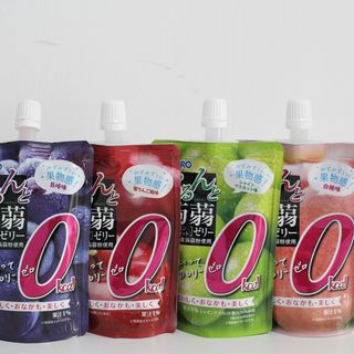 ORIHIRO 오리히로 곤약젤리 제로칼로리 130g 4종 4팩(맛별로 1팩씩) — 4.5점을 준 리뷰어가 2023년 1월 올린 사용 사진