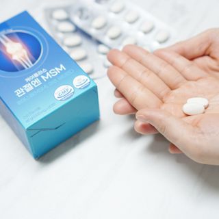 [경남제약헬스케어]케어플러스 관절엔 MSM 1000mg 60정/1개월분/관절/뼈/연골 영양/비타민D+아연/1일2정 — 5점을 준 리뷰어가 2024년 1월 올린 사용 사진