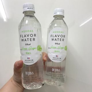 아쿠아스 플레이버워터 [아쿠아스] 제로칼로리 플레이버워터 복숭아/청포도 1BOX 20개입 — 3.5점을 준 리뷰어가 2021년 4월 올린 사용 사진