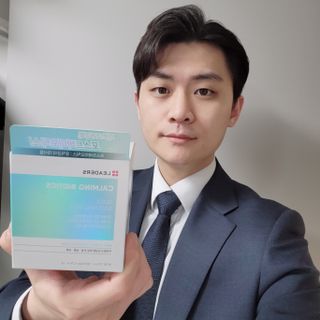 리더스코스메틱 리더스 카밍 바이오틱스 퀵 수딩 패드 — 5점을 준 리뷰어가 2022년 4월 올린 사용 사진