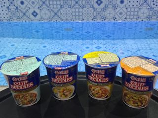 NISSIN 닛신 컵누들  4종 - 씨푸드오리지날, 씨푸드 스파이시, 씨푸드 커리, 씨푸드 XO소스 — 5점을 준 리뷰어가 2021년 10월 올린 사용 사진