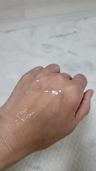 프리마인 메이크업과 들뜨는 각질까지 한방에 깐달걀로! 순하기까지한 셀베이스 그린티클렌저(200ml) — 5점을 준 리뷰어가 2023년 4월 올린 사용 사진