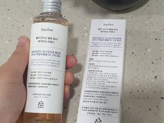 제주인디 폴리 인디고 발효 토너 (화이트닝 인텐스) — 5점을 준 리뷰어가 2023년 3월 올린 사용 사진