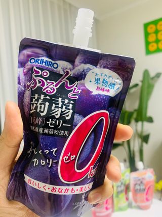 ORIHIRO 오리히로 곤약젤리 제로칼로리 130g 4종 4팩(맛별로 1팩씩) — 5점을 준 리뷰어가 2022년 12월 올린 사용 사진
