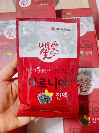 서울약사신협_내몸애생발란스아로니아_70ml x 30포 — 5점을 준 리뷰어가 2021년 7월 올린 사용 사진