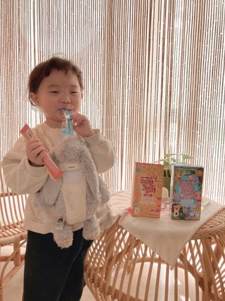 다나음 셀렌에 빠진 아연면역젤리 열대과일맛+사과맛 — 5점을 준 리뷰어가 2023년 4월 올린 사용 사진