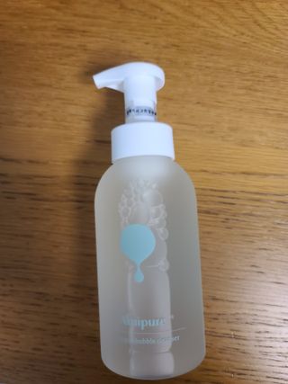 아미퓨어 [라이브] 피부장벽 강화를 위한 머랭 버블 클렌저 천연계면활성제로 온가족 사용가능 — 4.5점을 준 리뷰어가 2021년 7월 올린 사용 사진