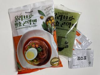 클린24시간 올리브 발효곤약면 찰비빔면 1세트-(3봉) — 4점을 준 리뷰어가 2024년 2월 올린 사용 사진