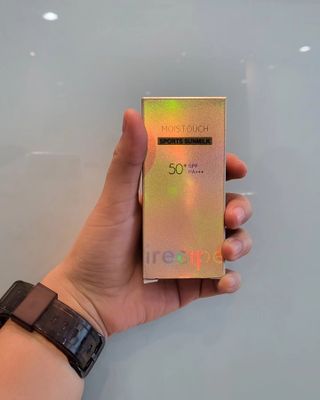 아이레시피 모이스트터치 스포츠 선밀크 50ml (SPF50+ PA+++) — 5점을 준 리뷰어가 2023년 7월 올린 사용 사진