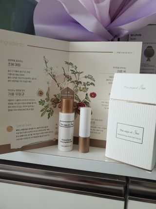 더사가오브수 [사가수] 효혜윤 보태니컬 에너지 에센스인로션 20ml /아이포올 스틱 3g — 5점을 준 리뷰어가 2023년 2월 올린 사용 사진