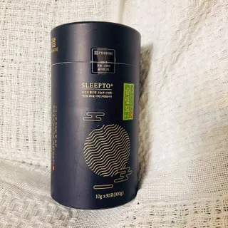 프리마인 자체 기업부설 연구소에서 찾아낸 건강한 수면의 비밀.  슬립토 플러스 30포 — 5점을 준 리뷰어가 2022년 8월 올린 사용 사진