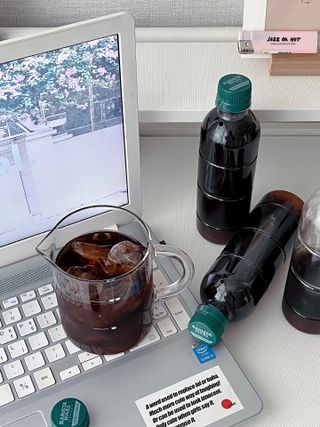 무라벨 바리스타룰스 디카페인 아메리카노 — 5점을 준 리뷰어가 2024년 4월 올린 사용 사진