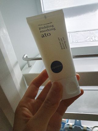 냉장고에 넣어요, 붉은 트러블 피부 다음날 진정되요 [버진팜스 푸딩수딩아토] — 5점을 준 리뷰어가 2021년 9월 올린 사용 사진
