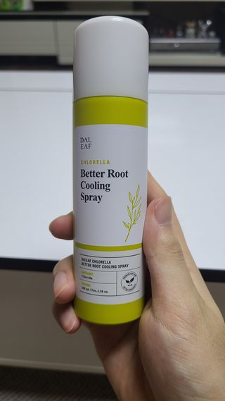 달리프 클로렐라 베러 루트 쿨링 스프레이 100ml — 4점을 준 리뷰어가 2021년 6월 올린 사용 사진