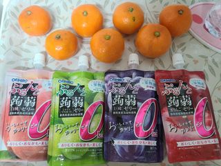 ORIHIRO 오리히로 곤약젤리 제로칼로리 130g 4종 4팩(맛별로 1팩씩) — 5점을 준 리뷰어가 2022년 12월 올린 사용 사진