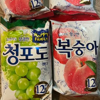 청포도캔디 복숭아캔디 — 4점을 준 리뷰어가 2022년 11월 올린 사용 사진