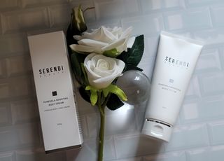 세렌디뷰티 퓨어델라 부스팅 바디크림 — 4점을 준 리뷰어가 2021년 8월 올린 사용 사진