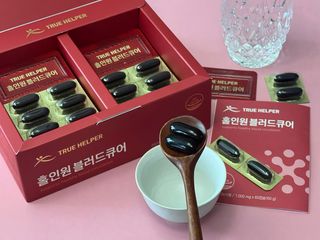 트루헬퍼 홀인원 블러드큐어 혈행+혈압+콜레스테롤 한번에 1박스 1개월 — 5점을 준 리뷰어가 2023년 2월 올린 사용 사진
