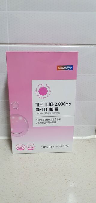 주식회사 얼굴반쪽 [얼굴반쪽 가르시니아 2,800mg] x 14포 1주 젤리 다이어트 보조제 체지방감소 — 5점을 준 리뷰어가 2021년 12월 올린 사용 사진