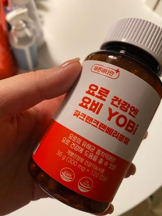 바른비타민 요비 1박스 120캡슐 요로건강 요헬씨 원료 복합 건강식품 — 5점을 준 리뷰어가 2021년 7월 올린 사용 사진