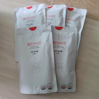 클린24시간 1BOX(5포) + 전용보틀(500ml) — 5점을 준 리뷰어가 2022년 10월 올린 사용 사진