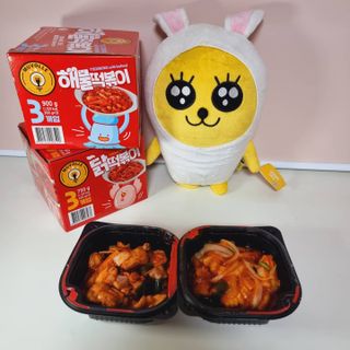 한성기업 무볼레 닭떡볶이+해물떡볶이 2종 세트 — 5점을 준 리뷰어가 2021년 10월 올린 사용 사진