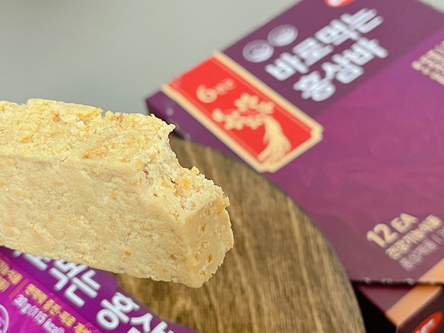 건강기능식품 6년근 홍삼 함유, 바로먹는 홍삼바 30g 12개입 리뷰 사진