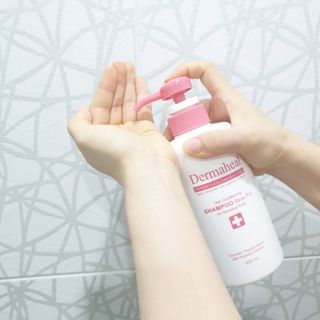 더마힐 헤어 컨디셔닝 샴푸 릴렉스 500ml — 5점을 준 리뷰어가 2021년 3월 올린 사용 사진