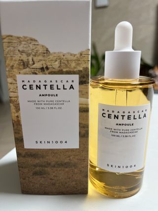 [스킨1004] 마다가스카르 센텔라 앰플 100ml — 5점을 준 리뷰어가 2024년 5월 올린 사용 사진