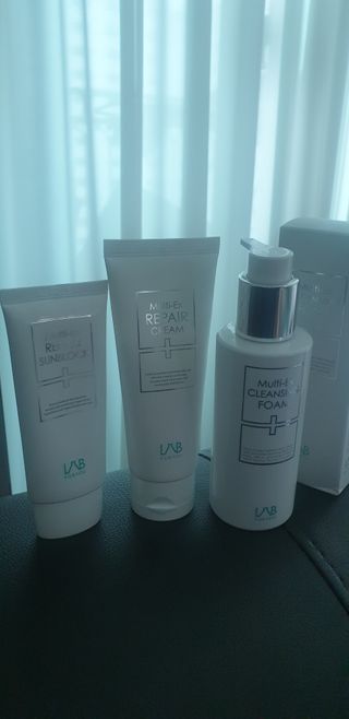 LAB FOR YOU 멀티엑스클렌징폼 — 5점을 준 리뷰어가 2022년 8월 올린 사용 사진