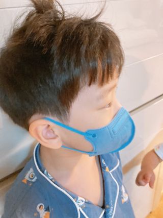 애니가드키즈 라이트 소형 5컬러 각 10매입 [크리미베이지, 코튼핑크, 블루레이크, 페일로즈, 민트그린] — 5점을 준 리뷰어가 2022년 6월 올린 사용 사진