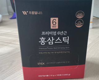 [푸름웰니스] 프리미엄 6년근 홍삼스틱 3mg x 100포 — 4점을 준 리뷰어가 2022년 4월 올린 사용 사진