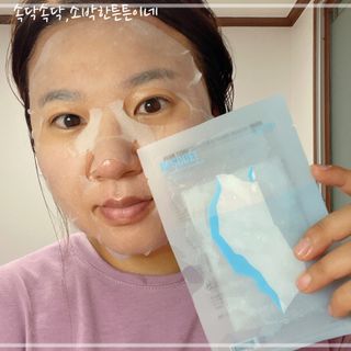 에이스노 레스큐 부스트 하이드레이션 시트마스크 — 5점을 준 리뷰어가 2021년 9월 올린 사용 사진