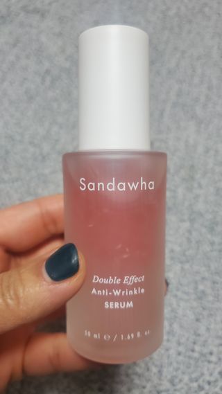 산다화 더블 이펙트 안티 링클 세럼 50ml — 5점을 준 리뷰어가 2022년 12월 올린 사용 사진
